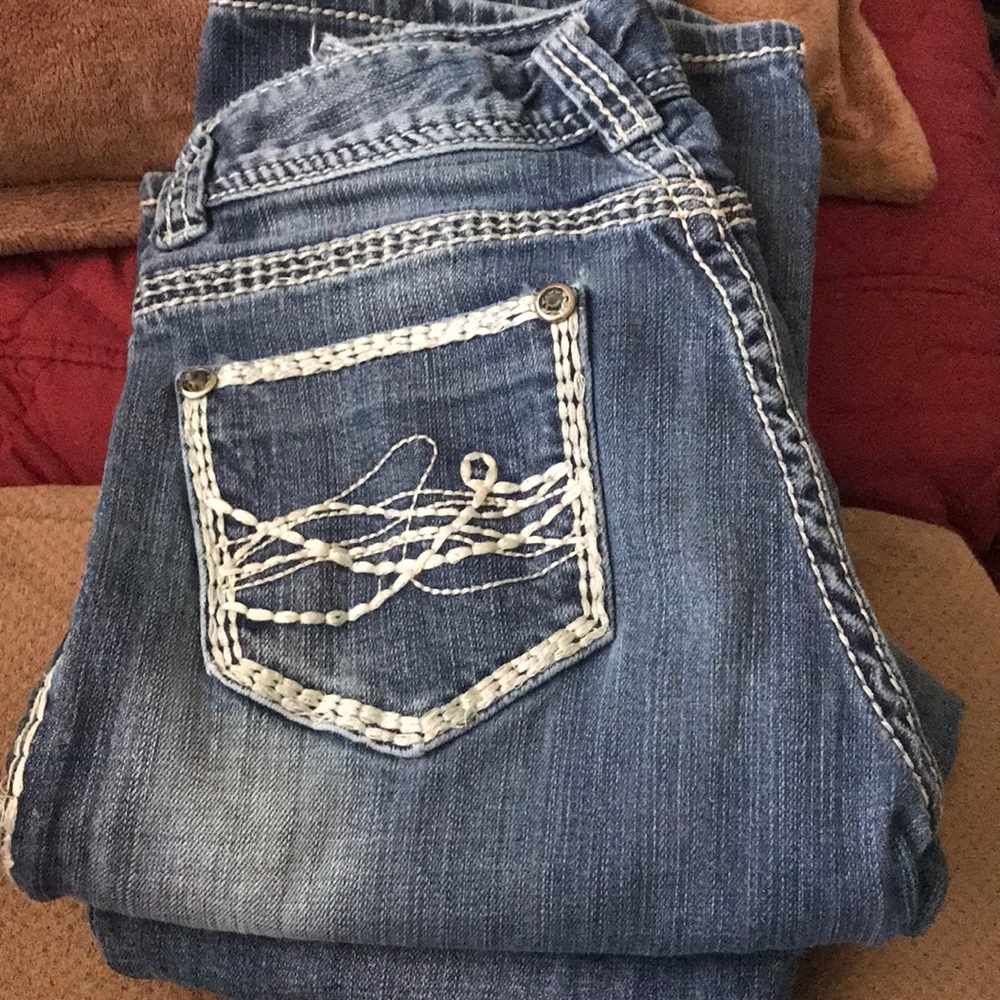 Rock and roll cowgirl jeans